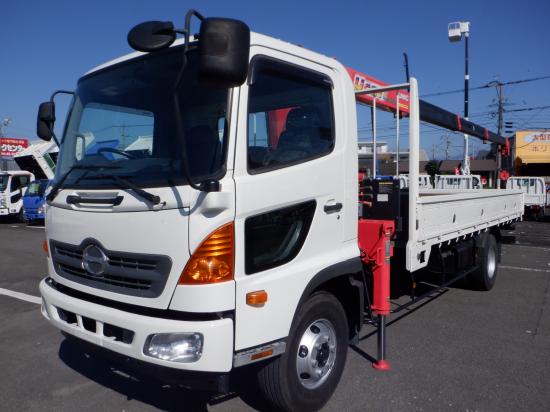 日野レンジャー : 4t　クレーン付　4段ラジコン