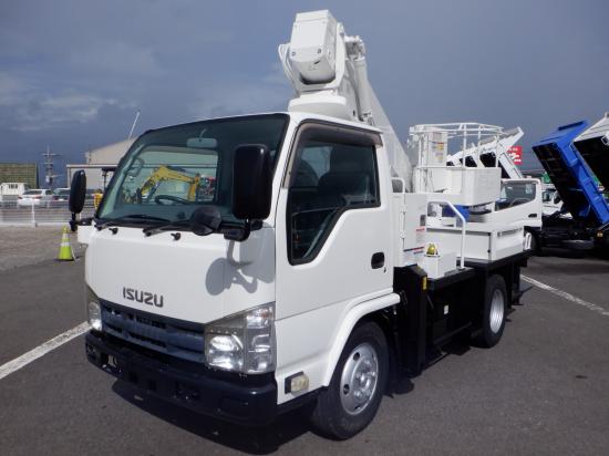 いすゞエルフ : 高所作業車　作業床高さ12m