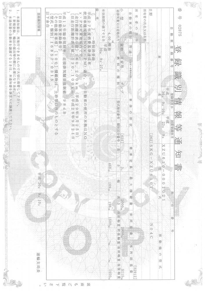 日野デュトロ : 深ダンプ